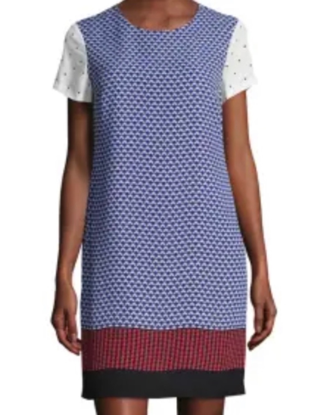 Color block shift dress size 6/8